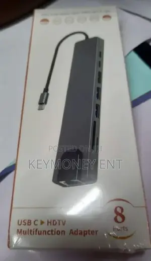 Type C to Pd HDTV Type C Sc TF Rj45 Adapter