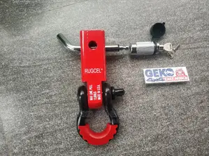 Hitch Receiver, 2" D Shackle Hitch Receiver