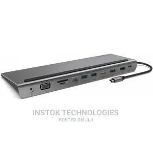 Belkin Connect USB Type-C 11-In-1 Multiport Dock (Silver)