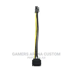 Sata 15 Pin to 6 Pin Pci Express (Pcie) Graphics Adapter