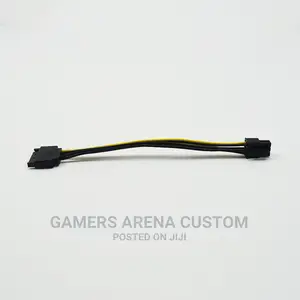 Sata 15 Pin to 6 Pin Pci Express (Pcie) Graphics Adapter