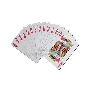 PVC 100% Plastic Poker Playing Cards