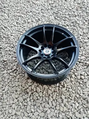 Rims Size 17 Black Plain Offset 10holes Universal