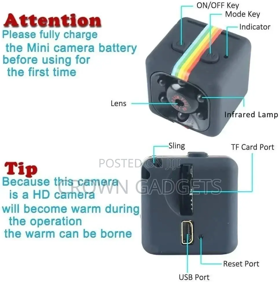 Avanced Sq11 Mini Dv Camera HD 1080P
