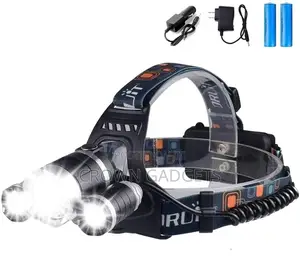 3x CREE T6 LED Camping Headlight