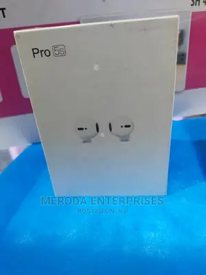 Pro 5s Earpods With Wireless Charging Case