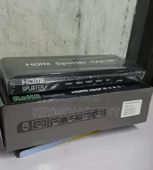 HDMI Splitter 1x4 Amplifier 1080P 3D Hub 1 in 4 Out