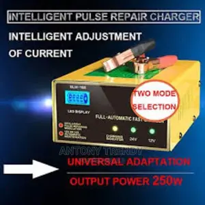Portable 12V 15A 4 Stage Lead Acid Battery Charger
