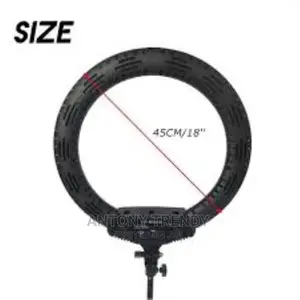 18 Inch LED Ringlight Kit With 73 Inch Tripod Stand With Pho