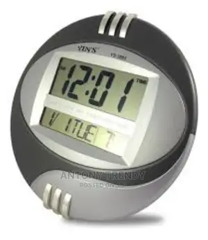 Good KADIO Clock KD-3806 Digital Wall Clock With Temperature