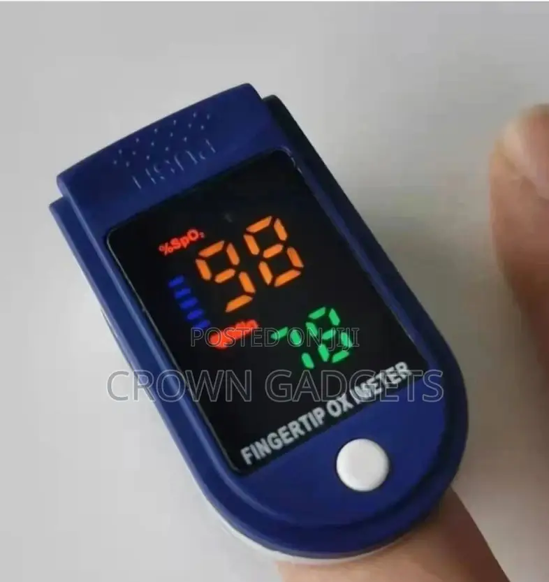 Digial Pulse Oximeter Pulse Oximeter (Blue, White)