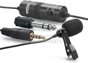 Boya M1 Microphone for Smartphones DSLR Cameras Black