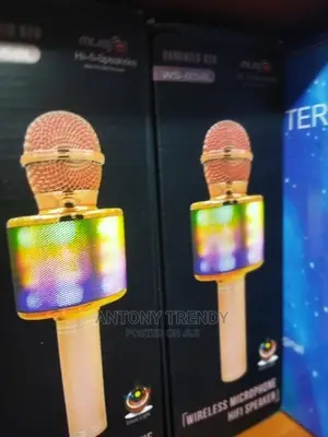 Karaoke Mic Mic for Music Has a Speaker