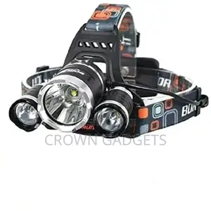 Headlamp Bike Light With 2 X 18650 Rechargeable Batteries