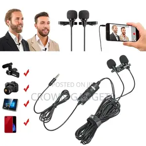By-M1DM Dual Omni-Directional Lavalier Mic