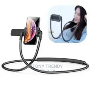 Flexible Cell Phone Holder Hanging Collar Tablet Stand