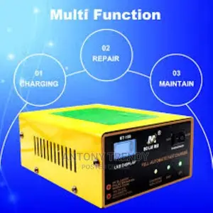 Auto Car Motorcycle Battery Charger Electric Intelligent Pul