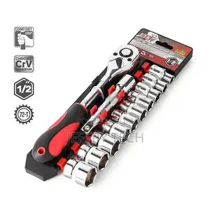 Mlg 11pcs Ratchet Socket Spanner Set