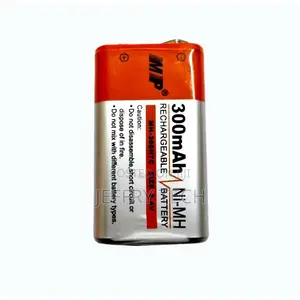 Multiple Power 9V 300mah MP Rechargeable Battery