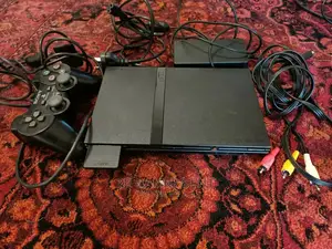 Play Station 2 Slim Clean With Games