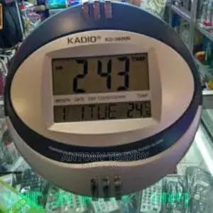 Best Watchkadio KD-3806 Large Clock Calendar Temperature Al