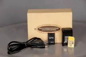 Mini Magnetic GPS Tracker With Microphone Gf-07 - Black