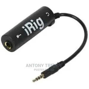 For iPhone \ iPad \ iPod Irig Guitar Interface Converter Iri