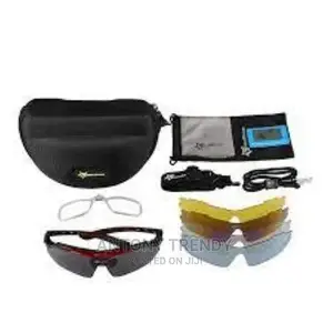Cycling Glasses Outdoor Sports Goggles Sunglasses 5 Lens UV4