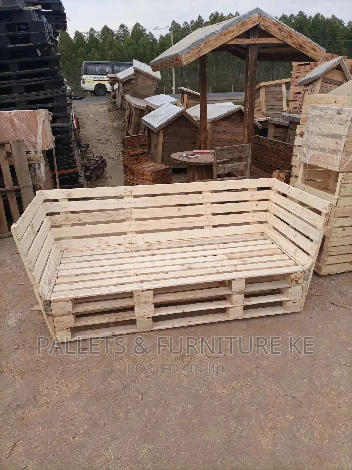 Balcony Pallets Sofa