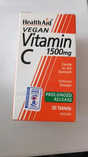 Health Aid Vitamin C 1500mg, 1000mg, 500mg