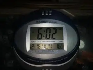 New Kadio Clock