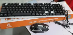 JK 1980 Backlit Keyboard With Mouse