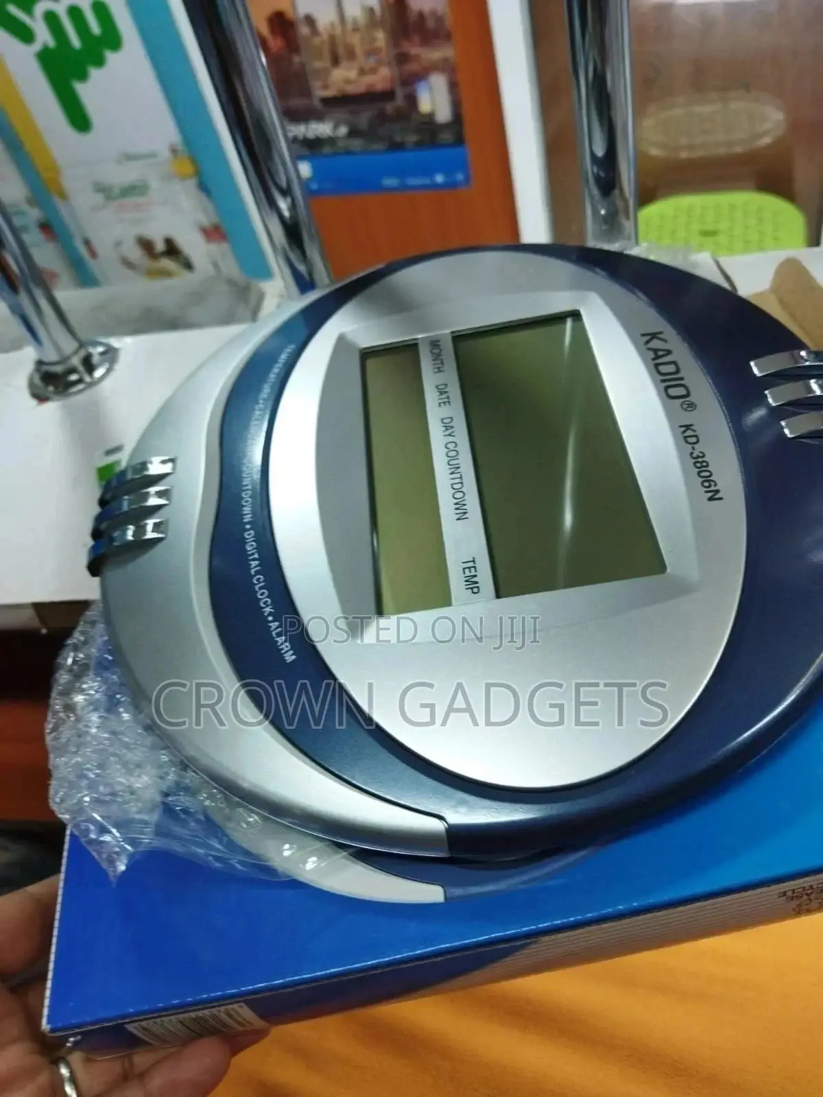 New Kadio KD-3806N Digital Clock High Tech
