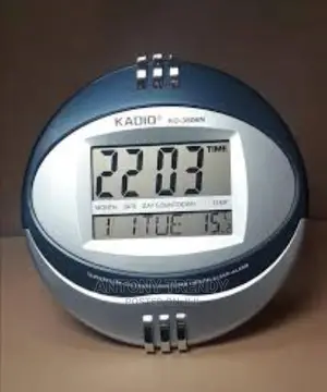 Best Kadio LCD Digital Clock - (KD-3806N)