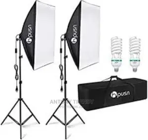 Upgraded 20x28 Photography Lighting Kit Auto Pop-Up Softbox