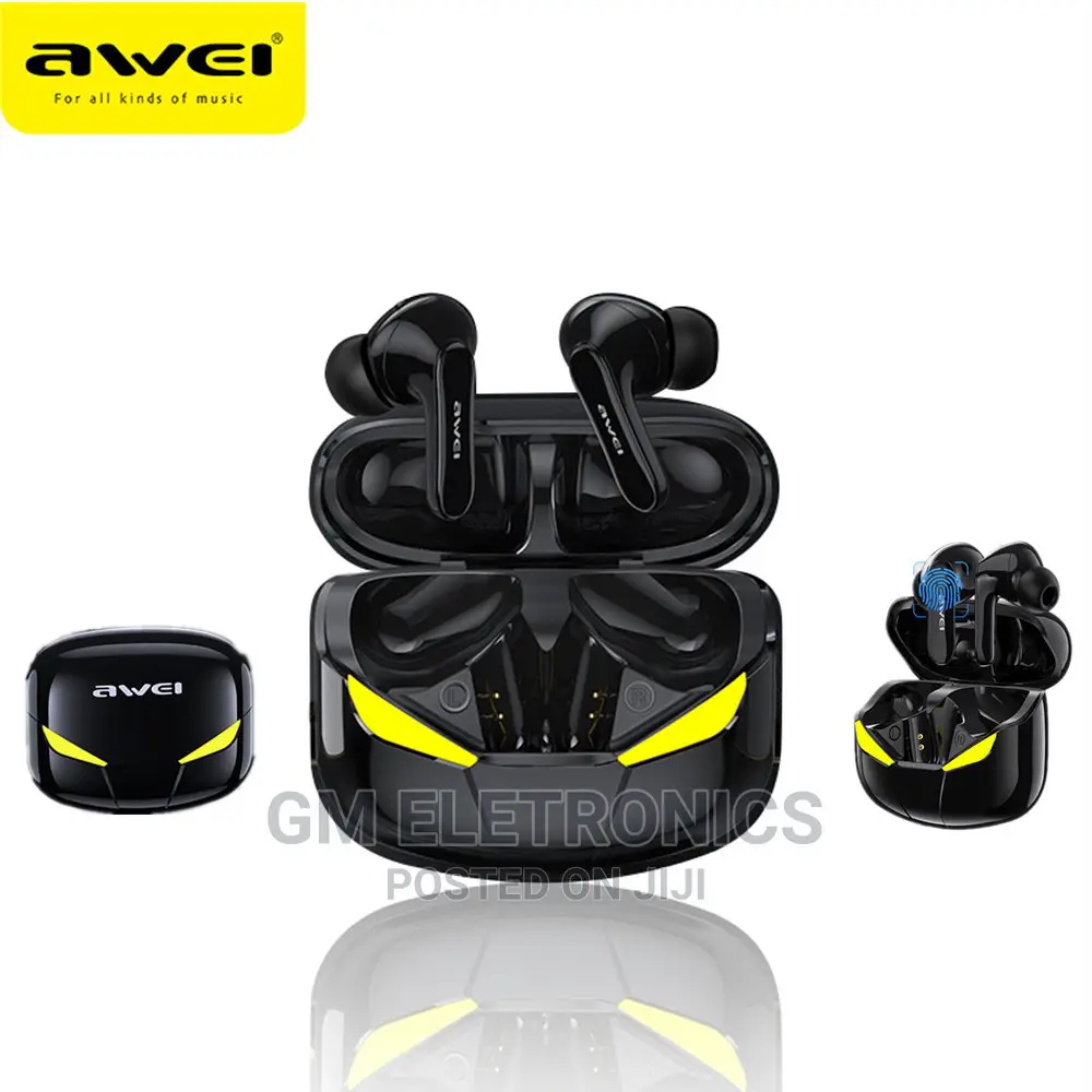 Awei True Wireless Gaming Earbuds(Black)