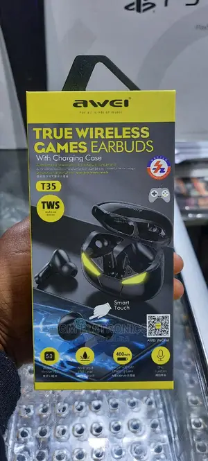 Awei True Wireless Gaming Earbuds(Black)