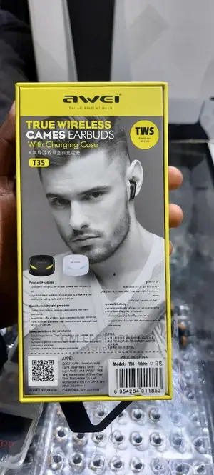 Awei True Wireless Gaming Earbuds(Black)