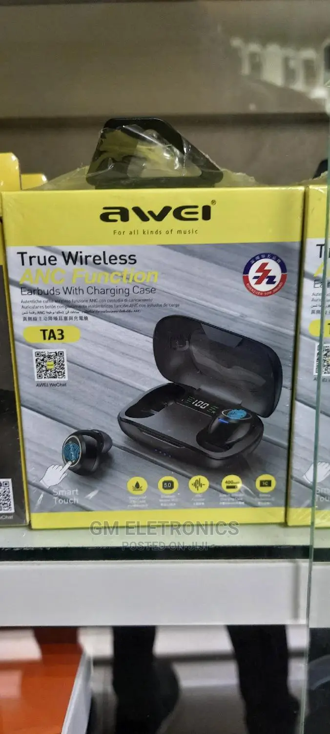 AWEI TA3 TWS ANC Earbuds In-Ear Handsfree Bluetooth.