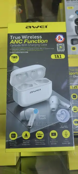 Awei TA1 TWS Wireless ANC Earbud Bass Stereo Music With Mic