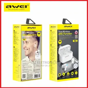 Awei TA1 TWS Wireless ANC Earbud Bass Stereo Music With Mic