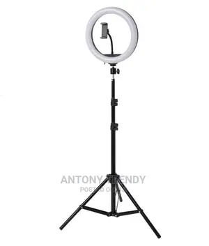 10 Inch Ring Light, Complete With Stand Phone Holder