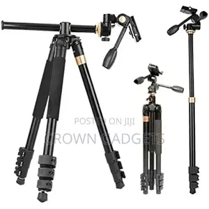 Jmary Professional Tripod and Monopod Stand Kp-2264 - Black