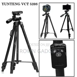 Vct-5208 Yunteng Tripod for Mobile and Camera