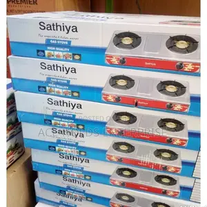 Sathiya 2 Double Burner Gas Stove Cooker.