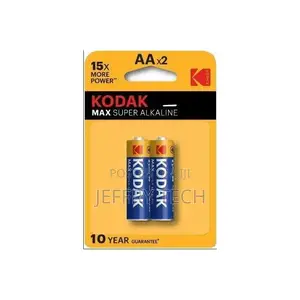 Kodak 15x Max Super Alkaline Batteries AA 2pcs