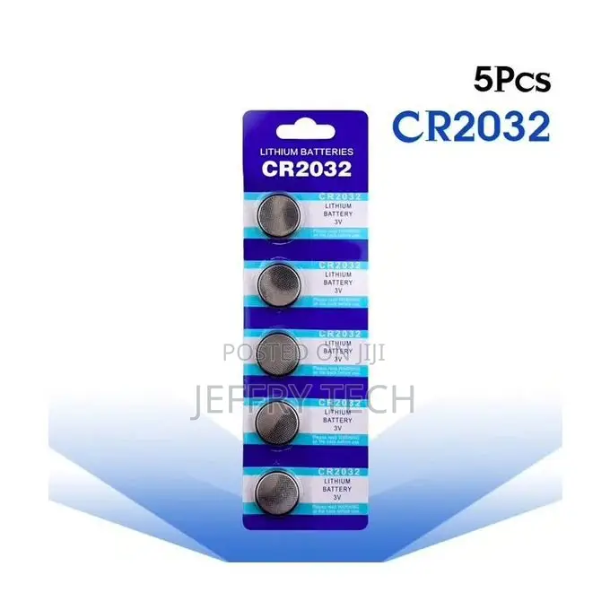 CR2032 Lithium Cell Coin Button Battery 5pcs
