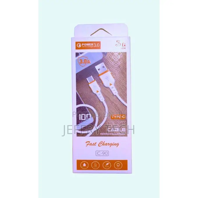 Epoch Type C USB Fast Data Sync Cable USB Charger Cord for S