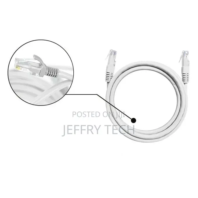 Ethernet Lan Cable RJ45 Compatible Patch Cord for Modem 2m