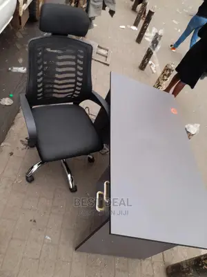 Office Chair and Desk